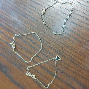 2/$10 SET of 3 little girl bracelets